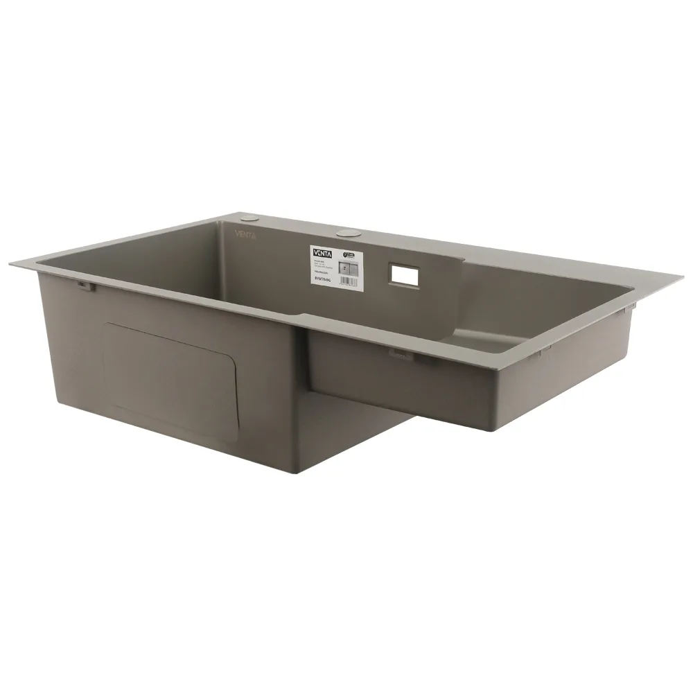Мийка для кухні інтегрована VENTA Brushed 780×490 BVM7849G