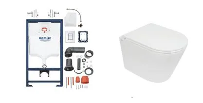 Інсталяція Grohe RAPID SL+ унітаз VENTA FLIGHT Tornado3.0