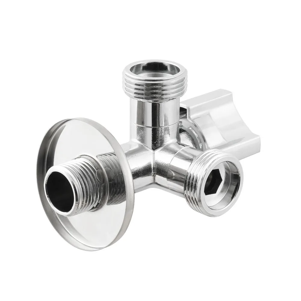 Кран приладовий кульовий Raftec 1/2"x3/4"x3/4" VDRVC0101
