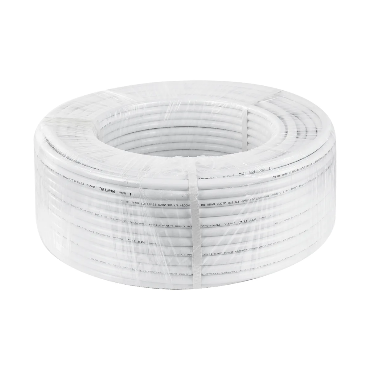 Труба металопластикова RAFTEC White (PEX-B/AL/PEX-B) (MPT1620) 16×2.0 мм MPT1620