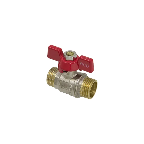 Кран кульовий ЭКО PN20 ЗЗ 1/2" EKB-111 метелик