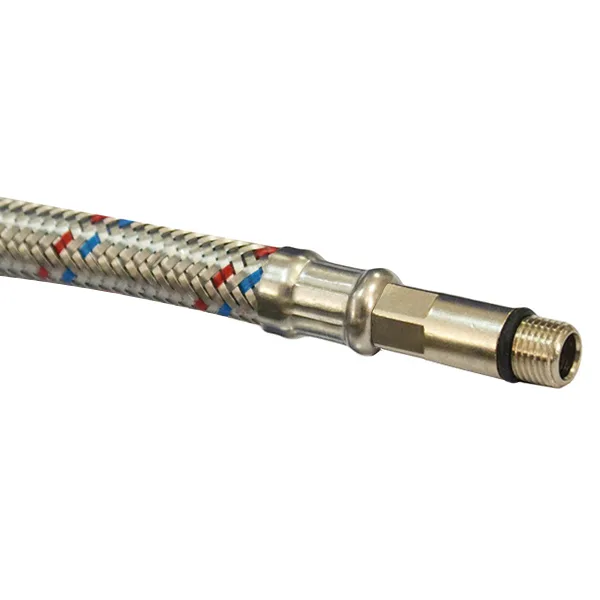 Шланг гумовий (нерж. опл.) Мx10 300 см HLV Flex лат довгий