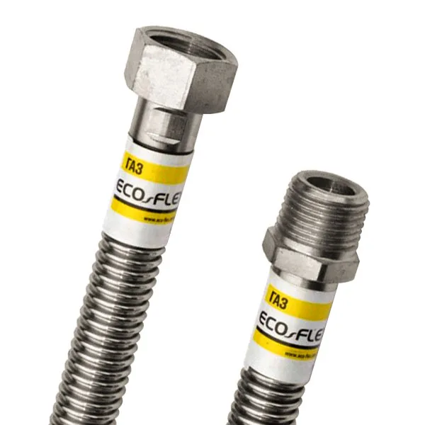 Шланг д/газу Eco-flex ВЗ 1/2" 0.8 м