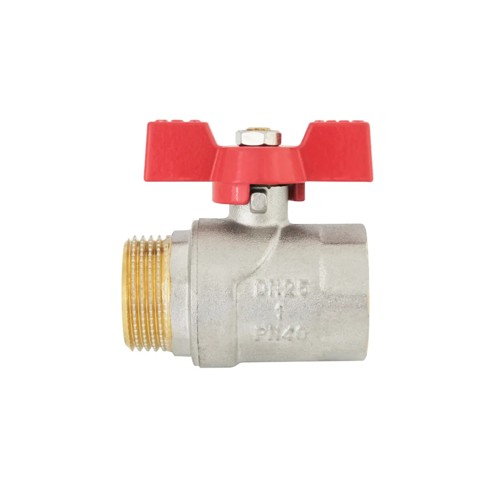 Кран кульовий Raftec RED PN40 ЗВ 1" метелик CBB-031