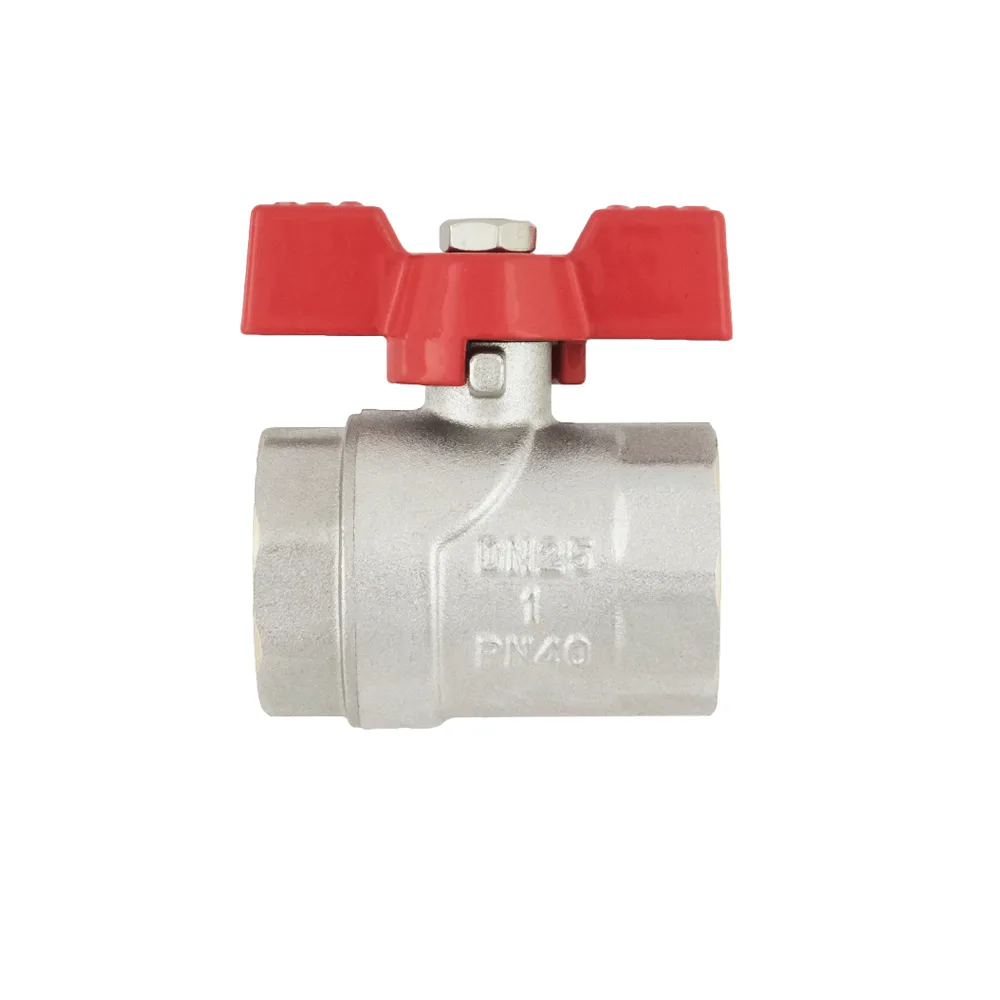 Кран кульовий Raftec RED PN40 ВВ 1" метелик CBB-03