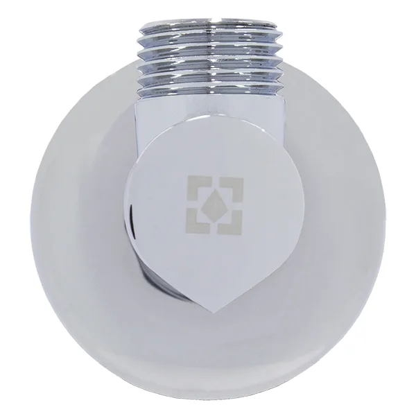 Кран кутовий з керамічним запірним елементом Raftec PN10 ЗЗ 1/2"x1/2" VKE6001