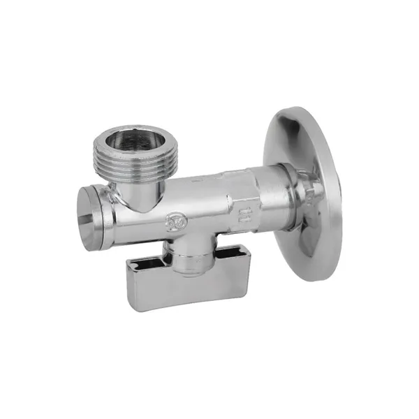 Кран приладовий кульовий кутовий з фільтром Bugatti 1/2 "x1/2"