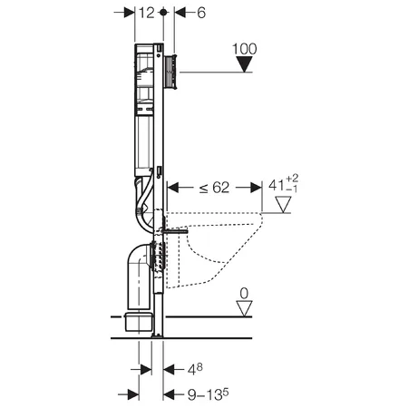Інсталяція Geberit Duofix 111.370.00.5