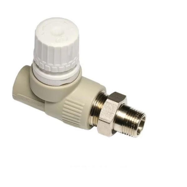 Вентиль радіаторний прямий PPR Ekoplastik PN20 20 мм 1/2 " SVER020PXX