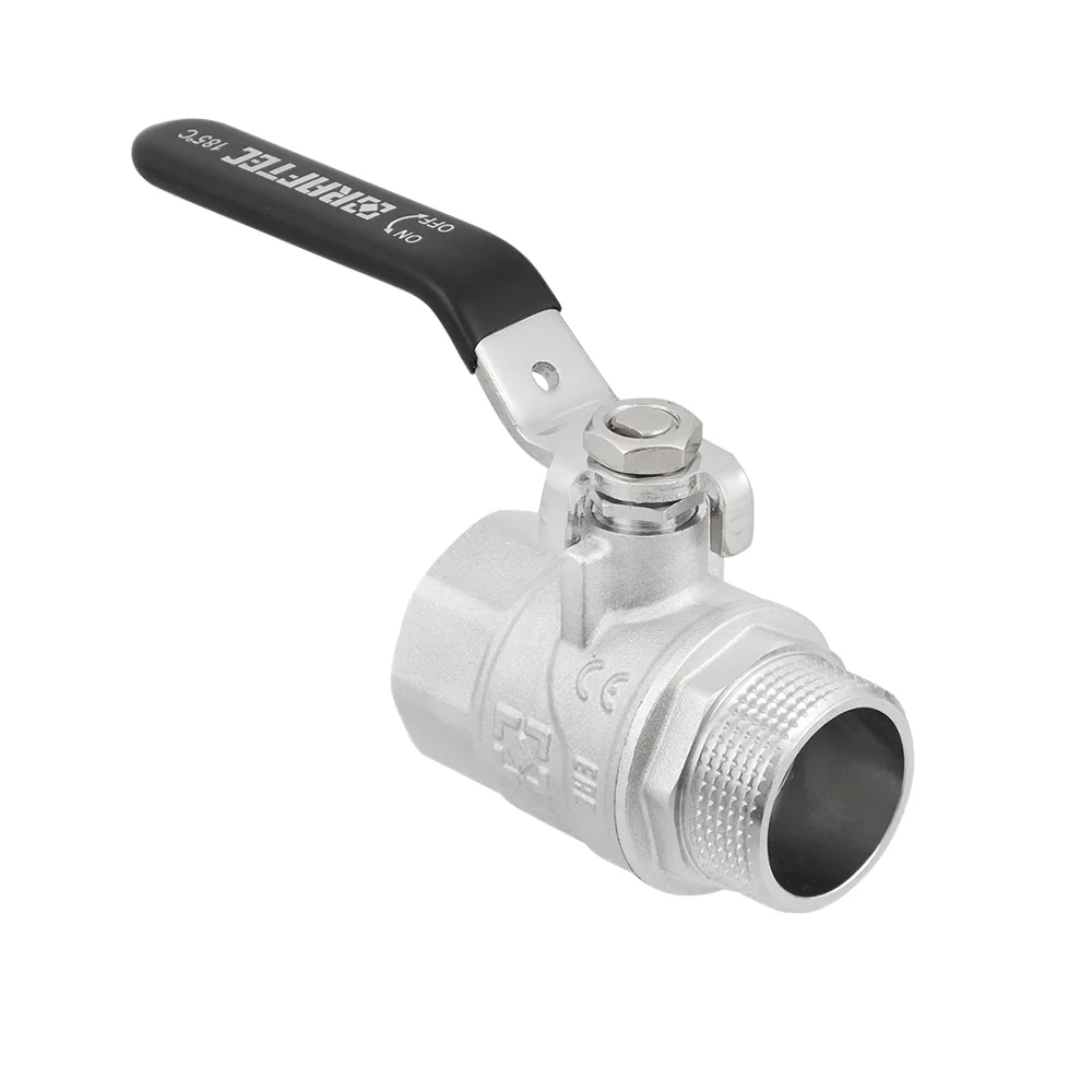 Кран кульовий Raftec BLACK PN30 ВЗ 1 1/4" ручка DRH41