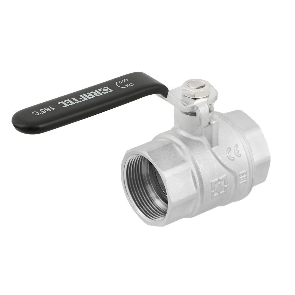 Кран кульовий Raftec BLACK PN30 ВВ 1 1/2" ручка DRH5
