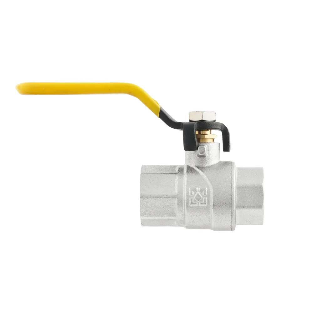 Кран кульовий Raftec YELLOW PN40 ВВ 1/2" ручка GRH1