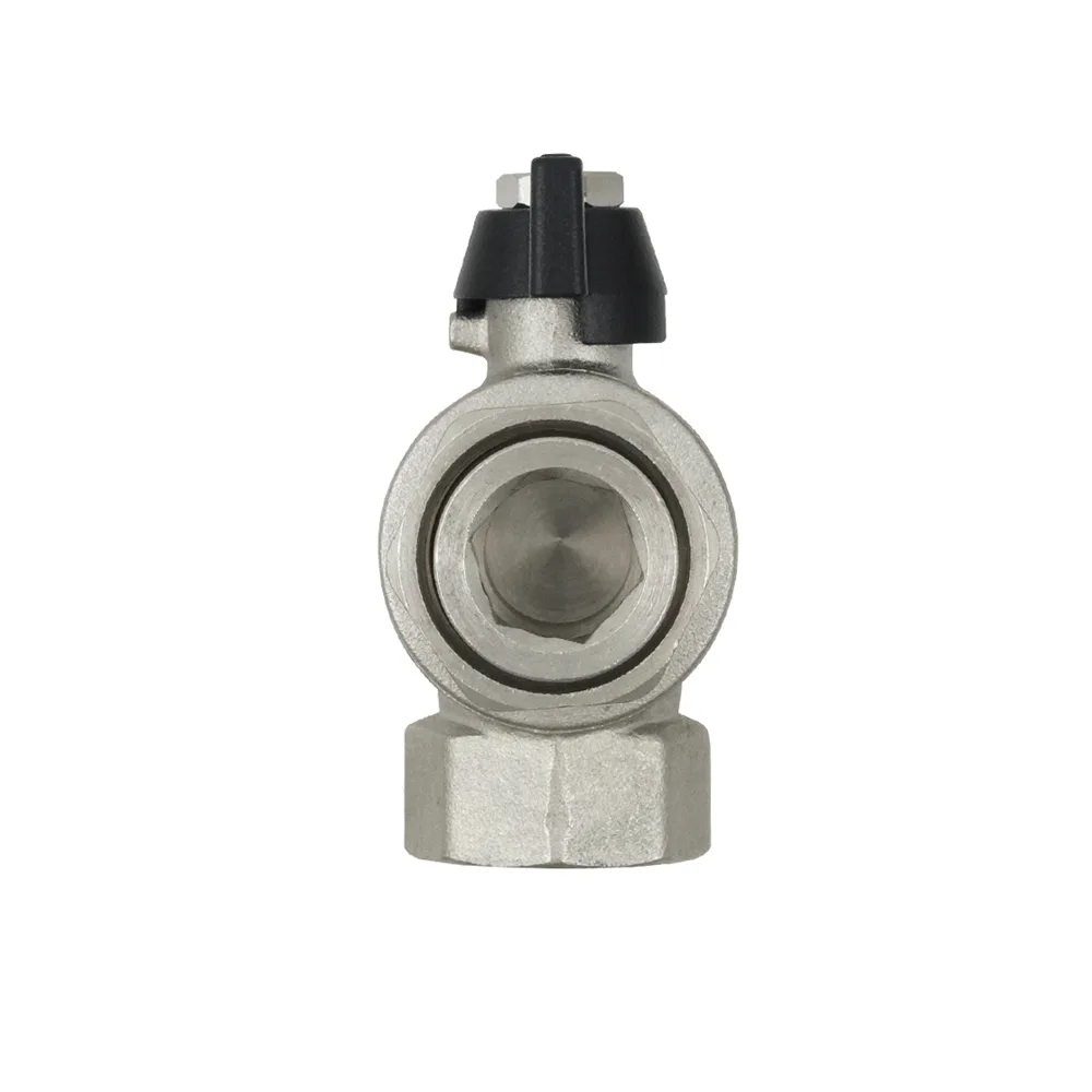 Кран кутовий з накидною гайкою Raftec PN40 ВВ 3/4" метелик DRBZ2