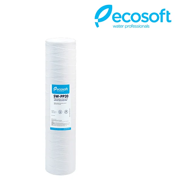 Картридж поліпропіленова нитка Ecosoft BB20 20мкм