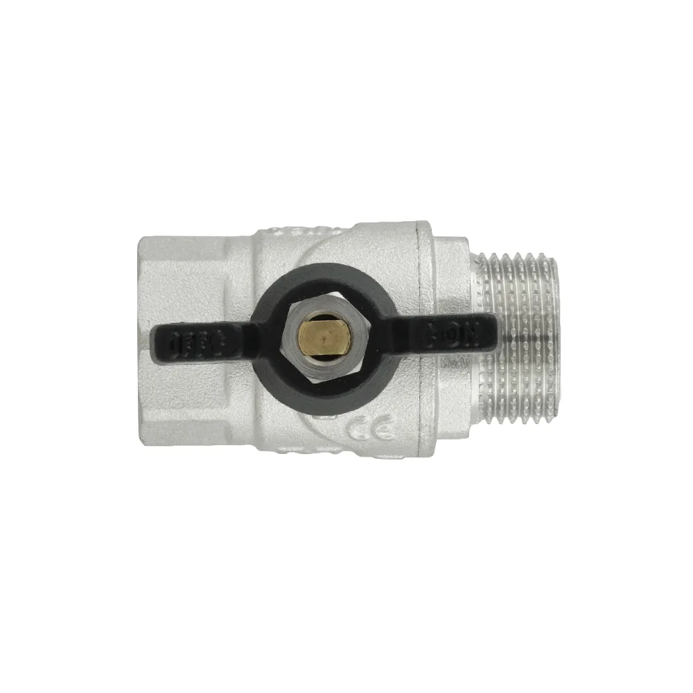 Кран кульовий Raftec BLACK PN40 ВЗ 3/4" метелик DRB21