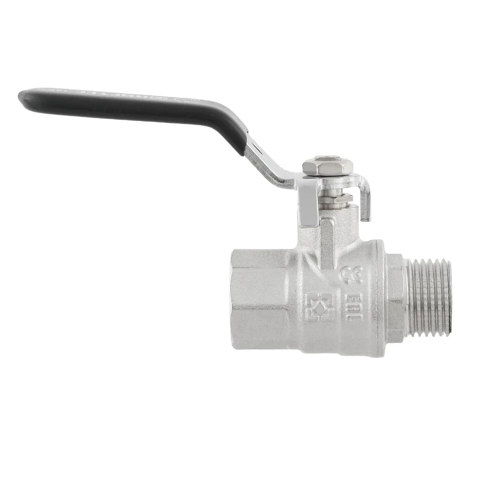 Кран кульовий Raftec BLACK PN50 ВЗ 1/2" ручка DRH11