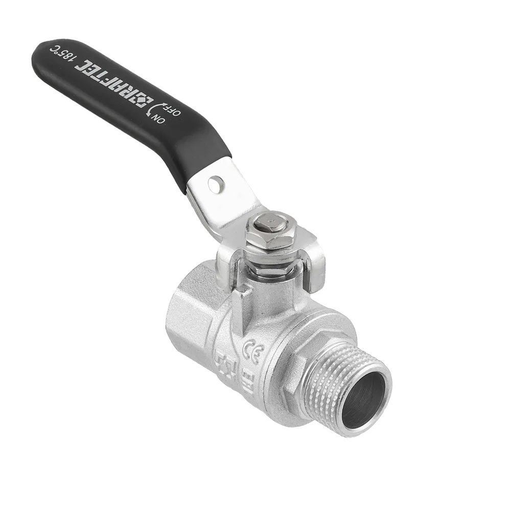 Кран кульовий Raftec BLACK PN50 ВЗ 1/2" ручка DRH11