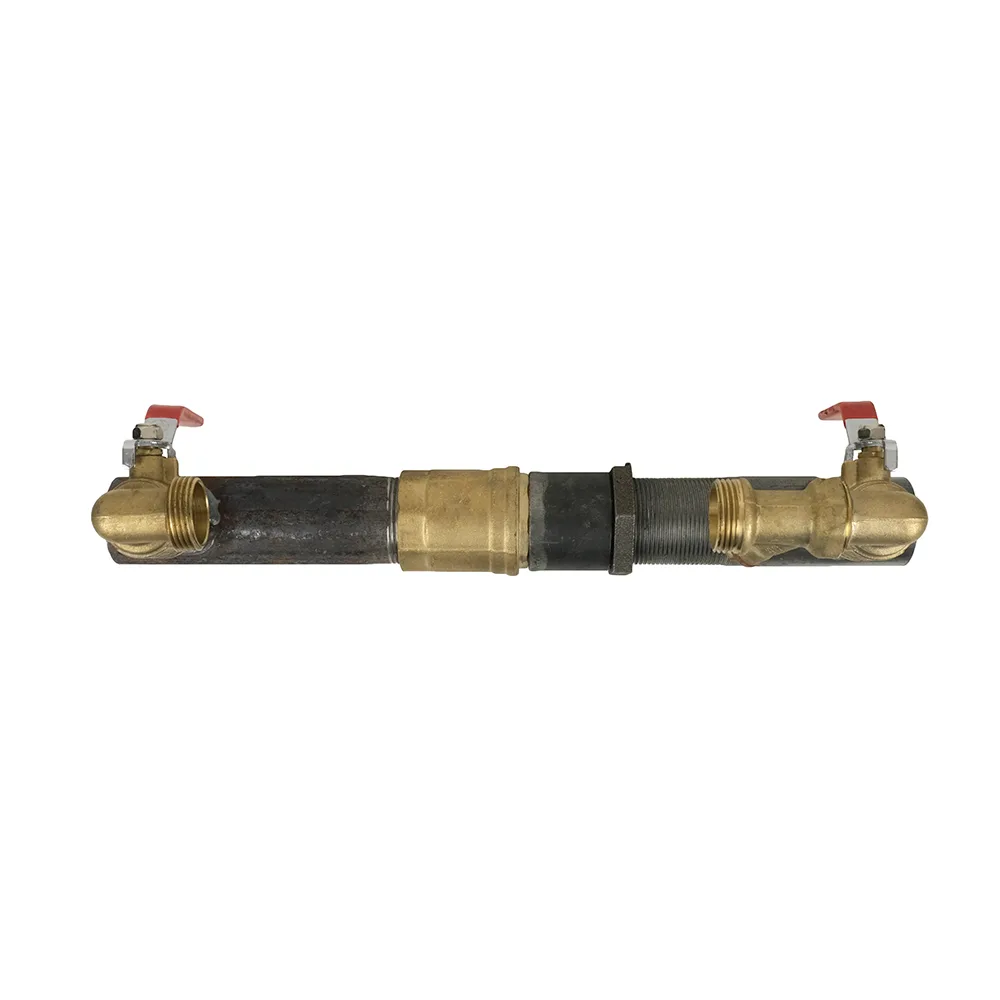 Байпас латунний в зборі ЭКО 1 1/2 " клапан короткий