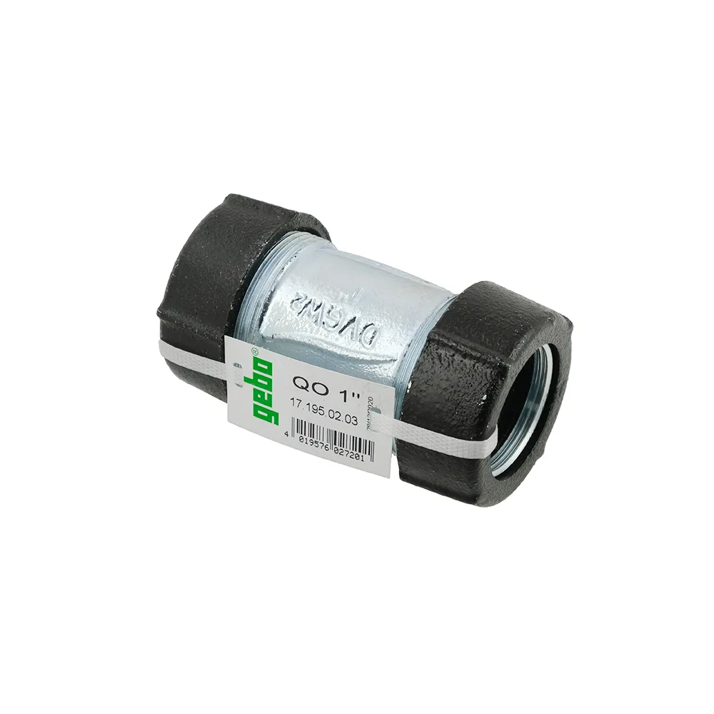 GEBO QUICK QO двостороннє з’єднання DN25 31.4-24.2 мм