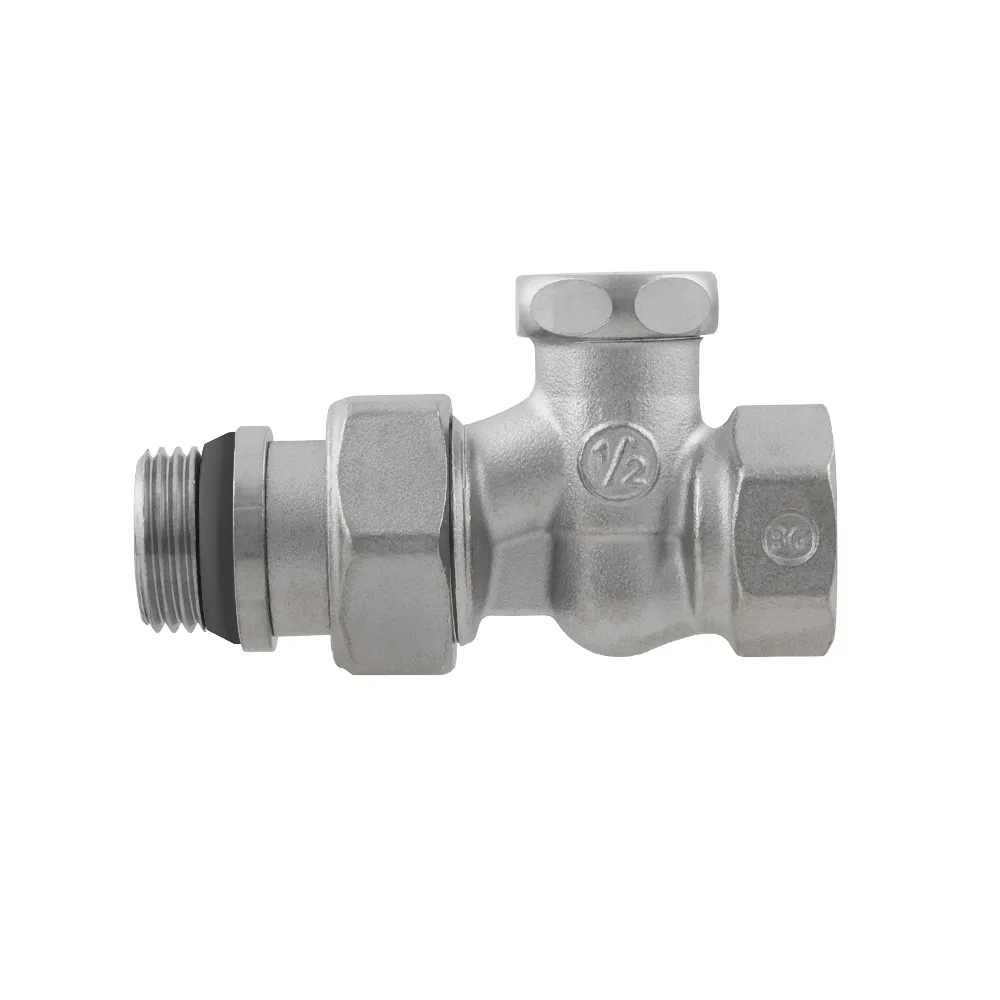 Клапан запірний прямий Giacomini 1/2"х1/2" (обратка) R17×033