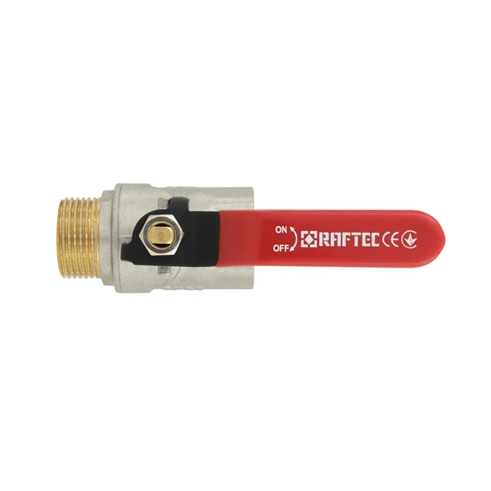 Кран кульовий Raftec RED PN40 PВ 3/4" ручка CBH-021