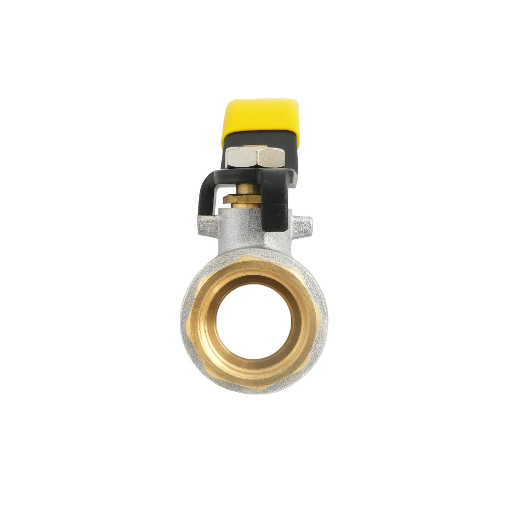 Кран кульовий Raftec YELLOW PN40 ЗВ 3/4" ручка GRH21