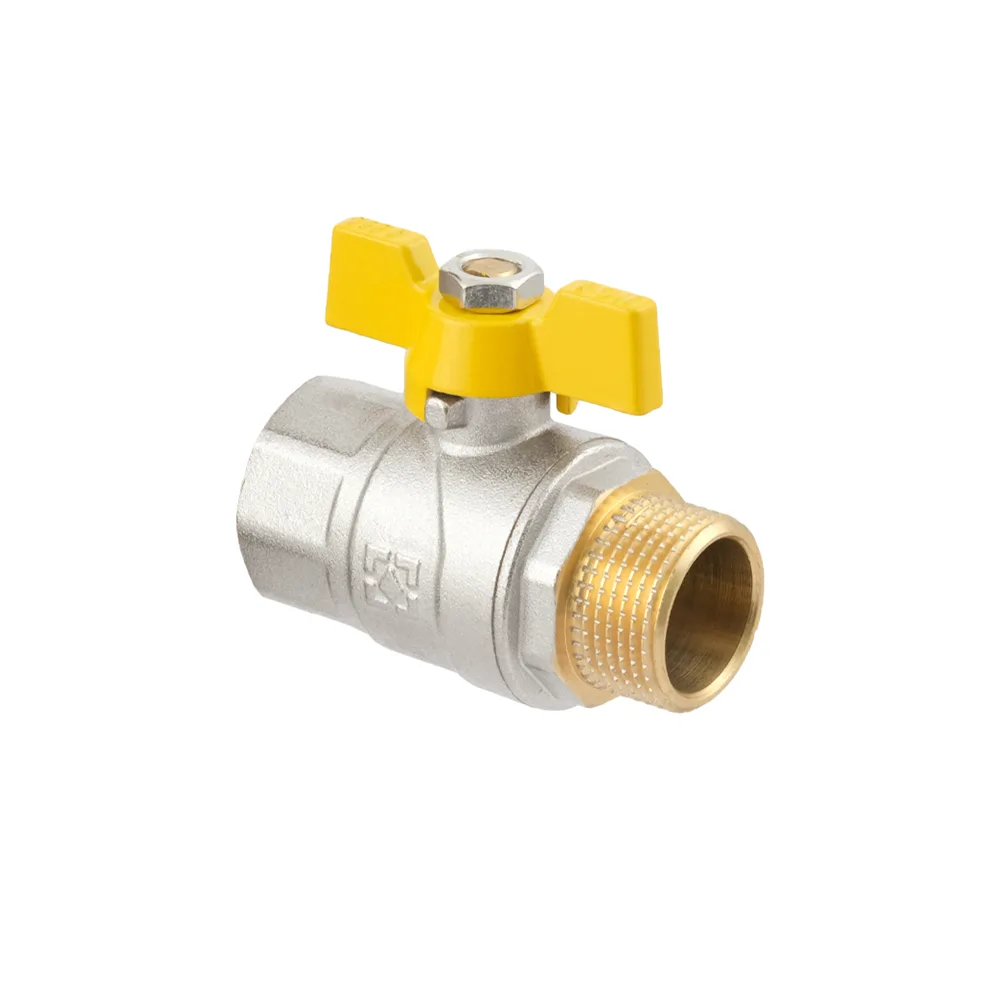 Кран кульовий Raftec YELLOW DN20 (3/4’’) ЗВ метелик GRB21