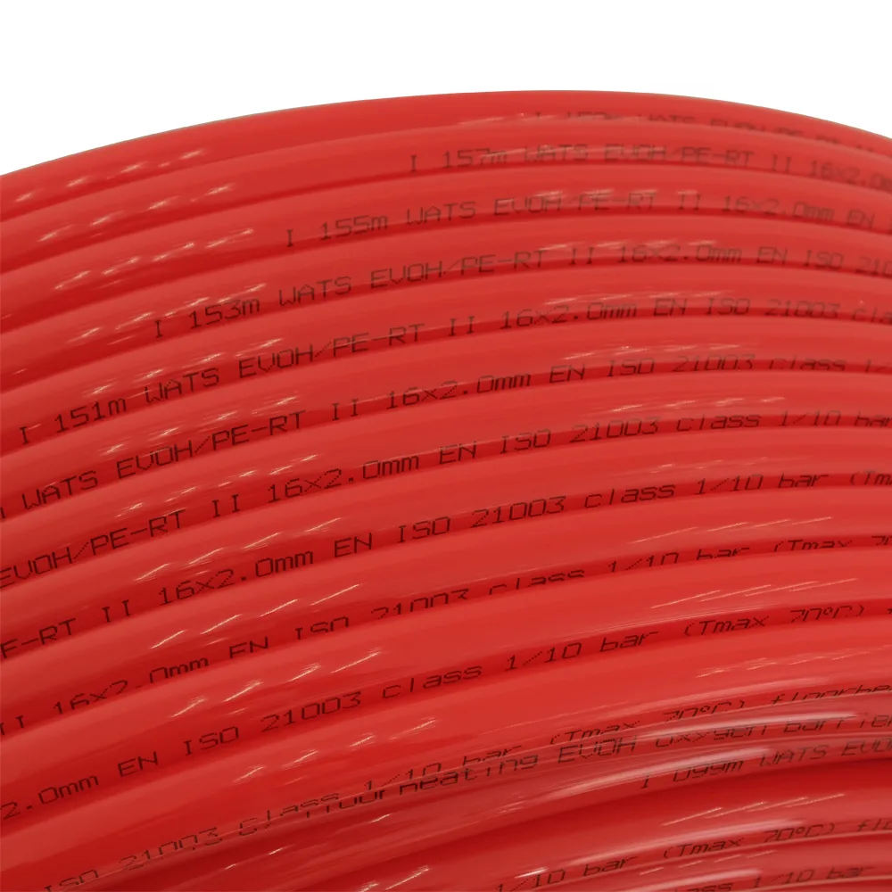 Труба для теплої підлоги WATS WarmFloor(Red) PE-RT 16×2.0 (240 м)