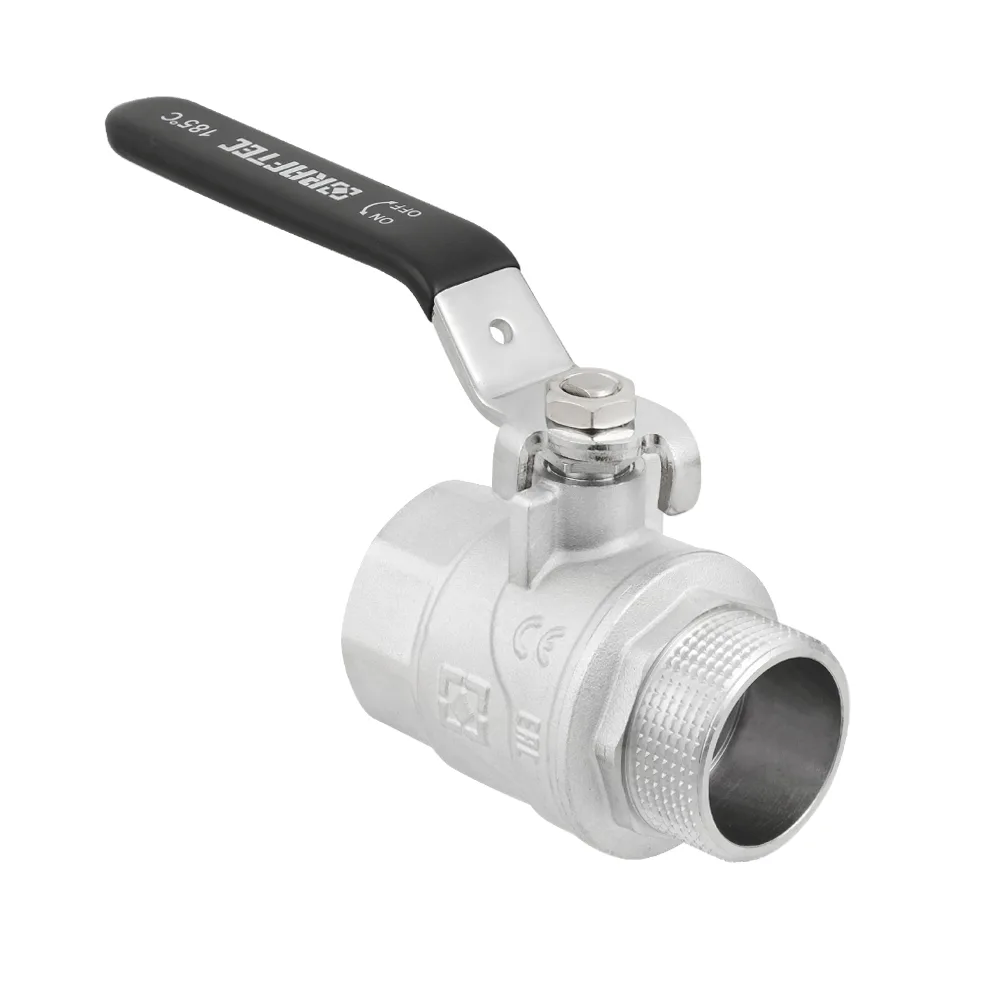 Кран кульовий Raftec BLACK PN30 ВЗ 1 1/2" ручка DRH51