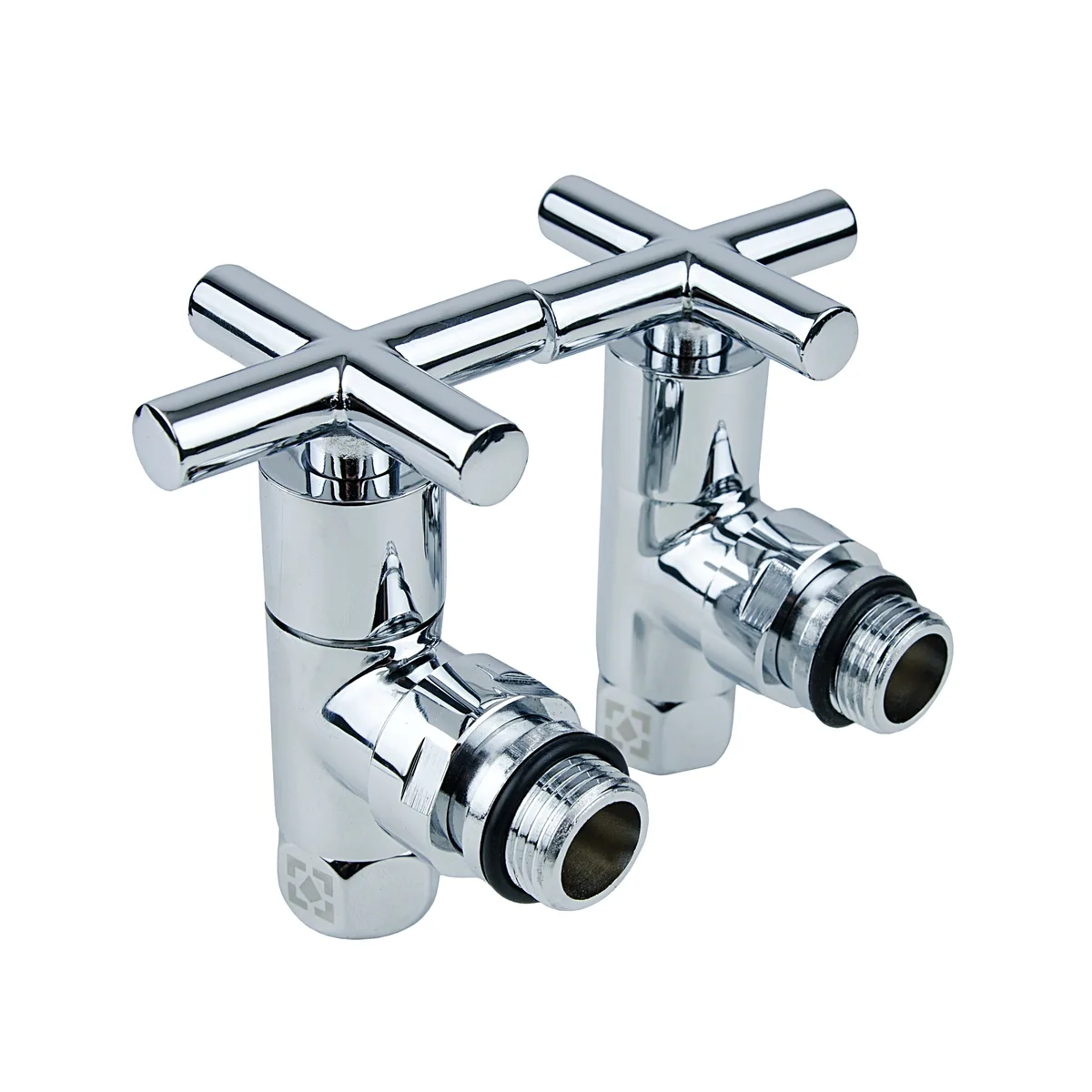 Кран вентильний кутовий Raftec PN10 ЗВ 1/2"x1/2" RV-3012