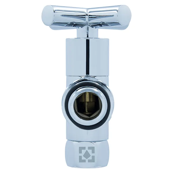 Кран вентильний кутовий Raftec PN10 ЗВ 1/2"x1/2" RV-3012