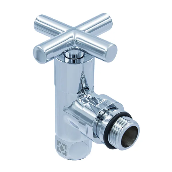 Кран вентильний кутовий Raftec PN10 ЗВ 1/2"x1/2" RV-3012