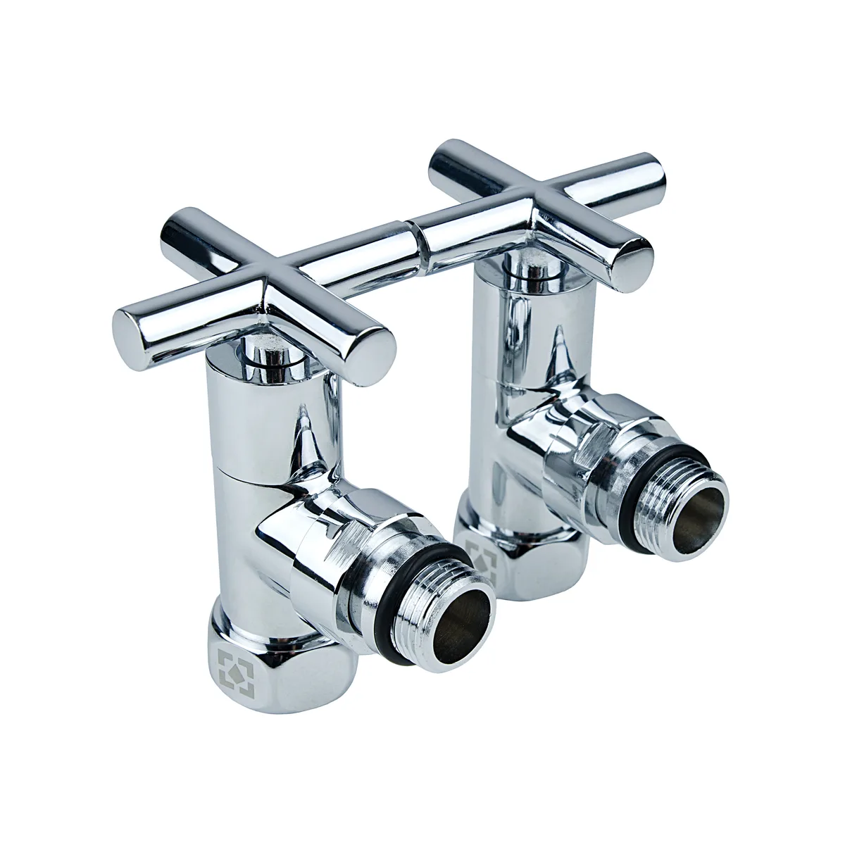 Кран вентильний кутовий Raftec PN10 ЗВ 1/2"x3/4" RV-3034