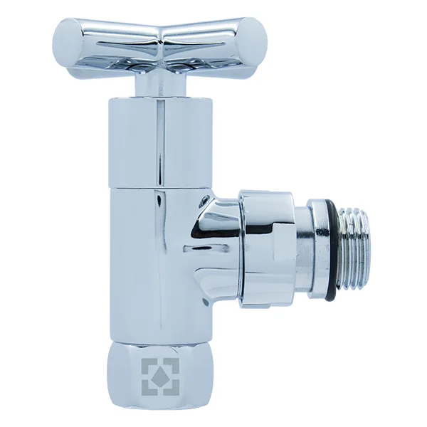 Кран вентильний кутовий Raftec PN10 ЗВ 1/2"x3/4" RV-3034