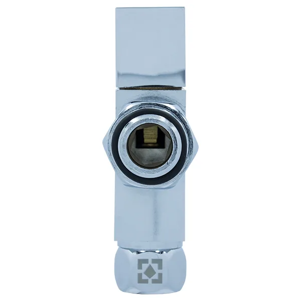 Кран вентильний кутовий Raftec PN10 ЗВ 1/2"x1/2" RV-5012