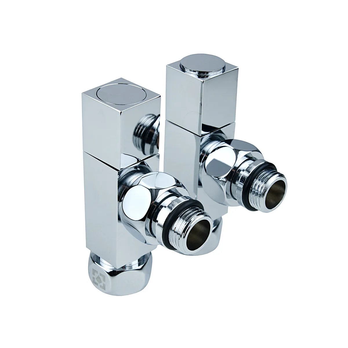Кран вентильний кутовий Raftec PN10 ЗВ 1/2"x3/4" RV-5034