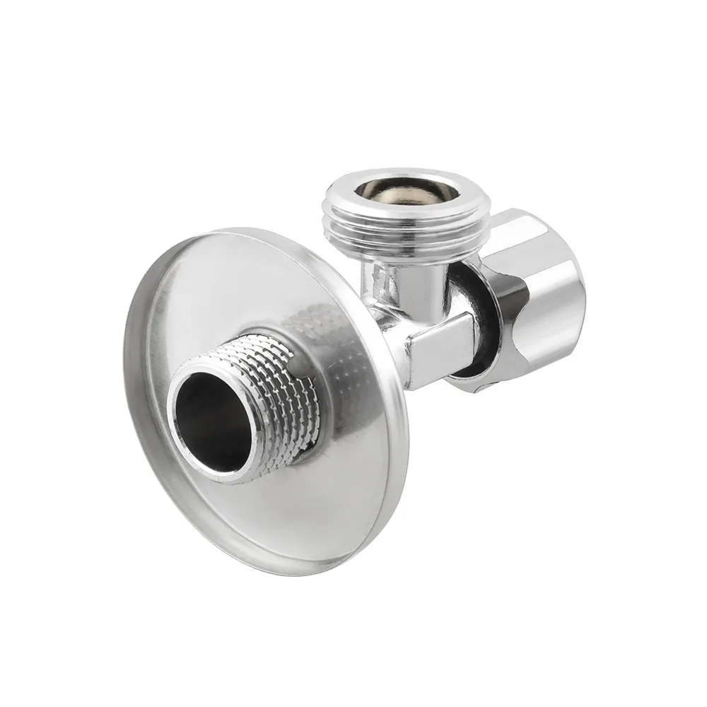 Кран кутовий з керамічним запірним елементом Raftec PN10 ЗЗ 1/2"x3/4" VBE 0102
