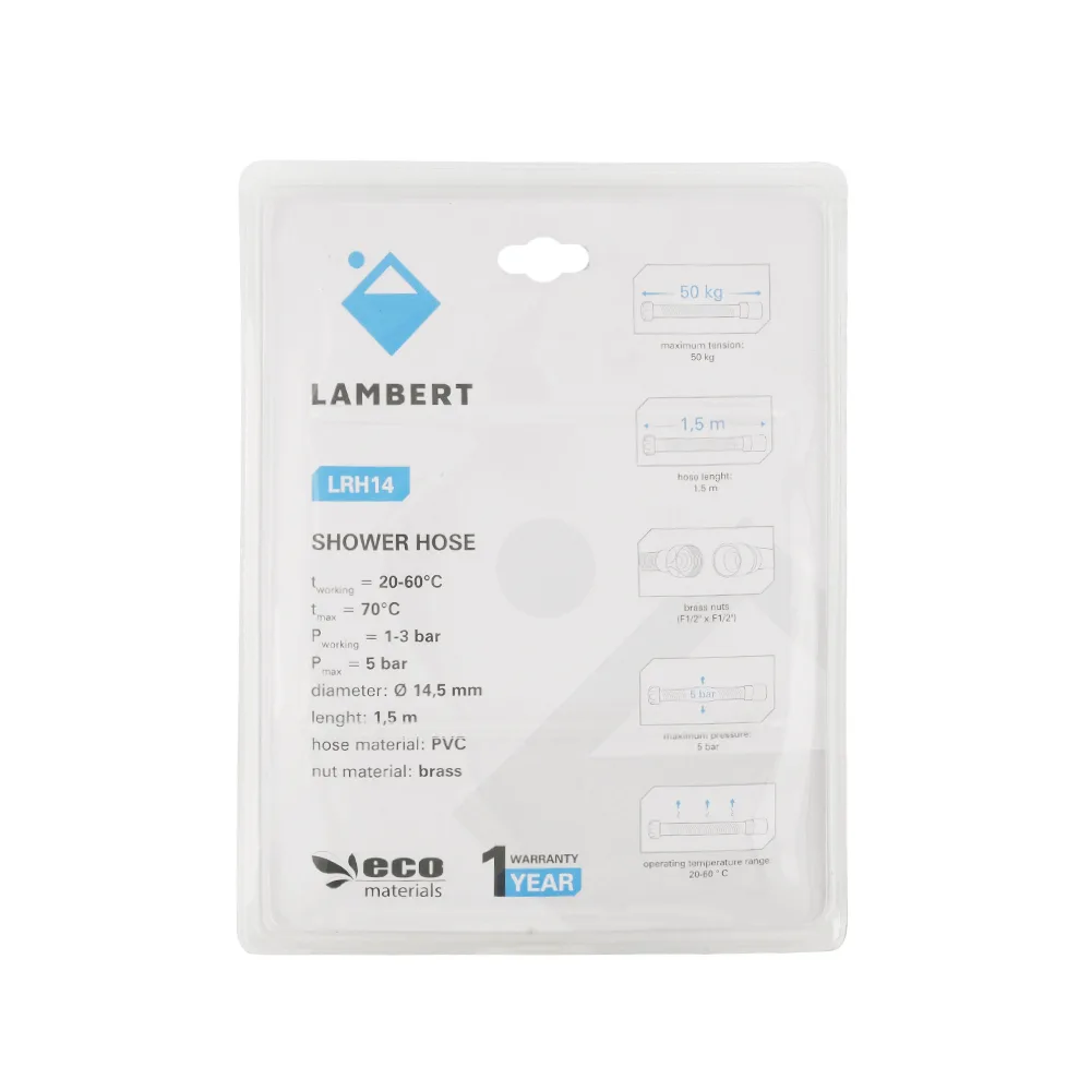 Шланг душовий Lambert LRH13 1.5 м