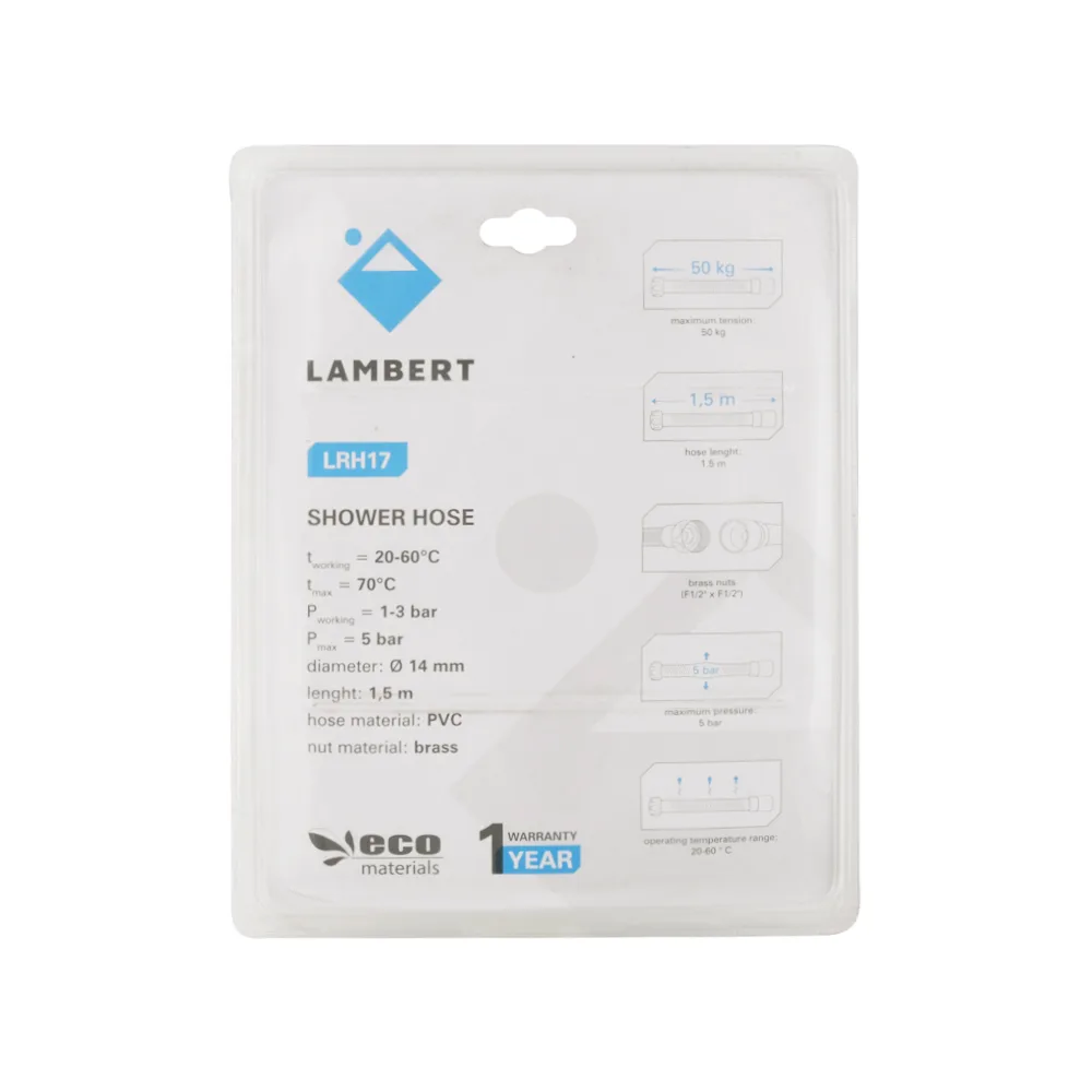 Шланг душовий Lambert LRH17 1.5 м