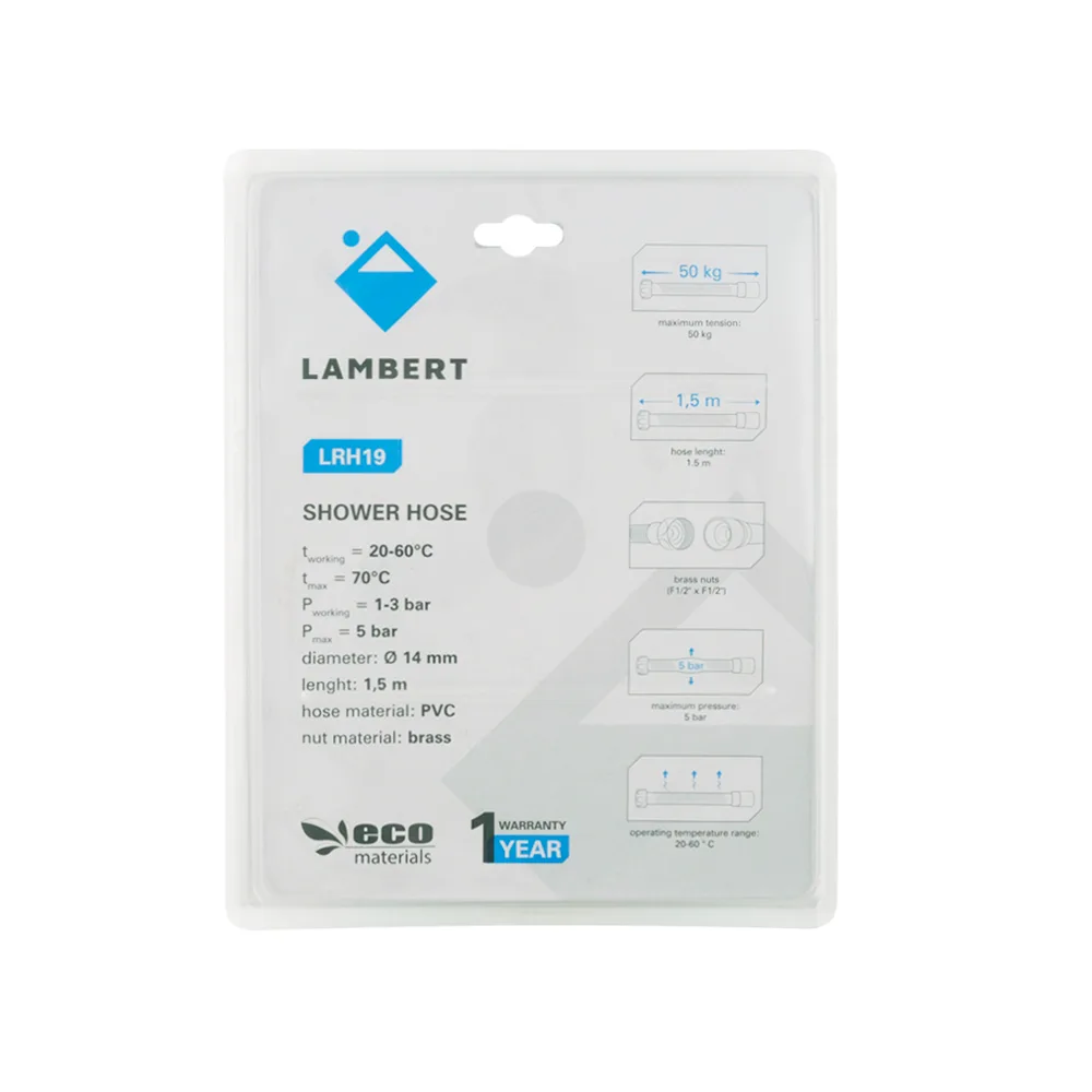 Шланг душовий Lambert LRH19 1.5 м