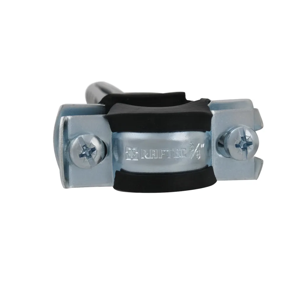 Хомут трубний Raftec (гайка М8+шуруп) 3/8" (15-19) RHO-1519