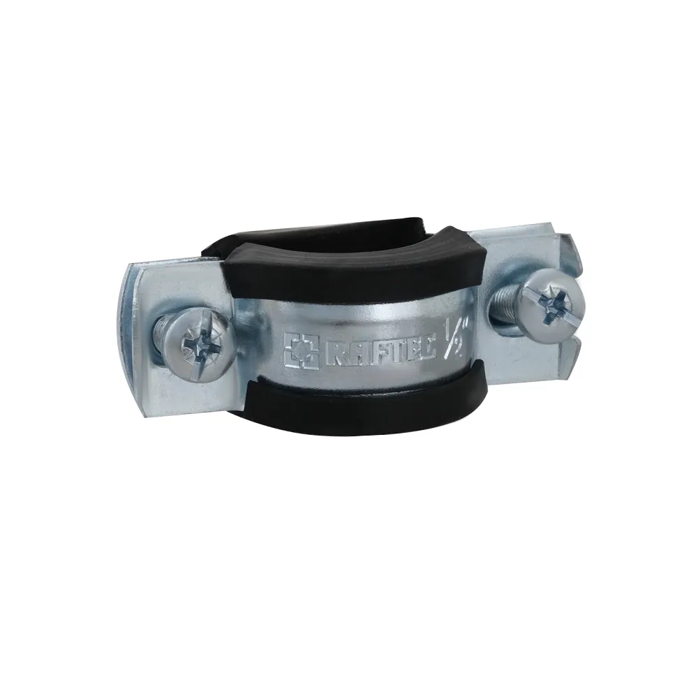 Хомут трубний Raftec (гайка (М8+10)+шуруп) 1/2" (20-23) RHO-2023
