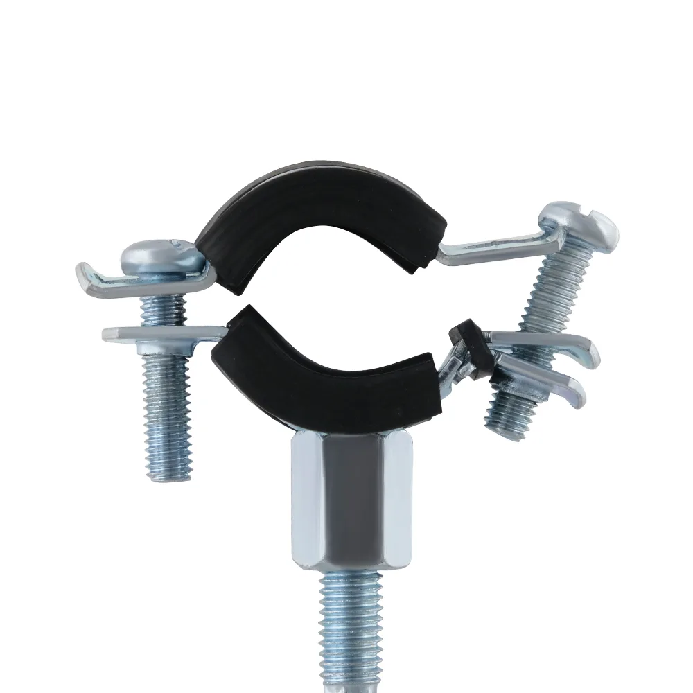 Хомут трубний Raftec ((гайка (М8+10)+шуруп) 3/4" (26-28) RHO-2628