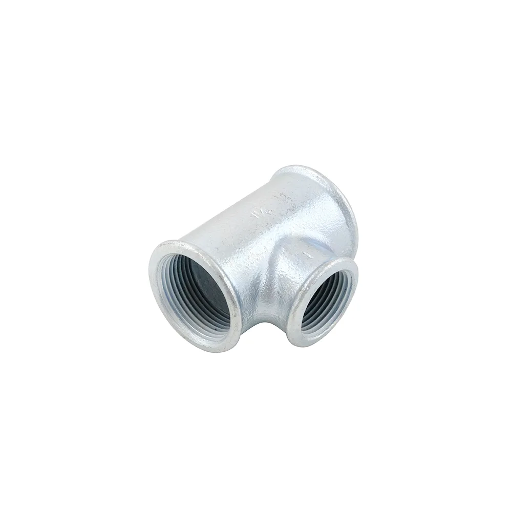 Трійник оцинкований Gebo редукційний ВВВ DN25хDN15хDN25 1"х1/2"х1"