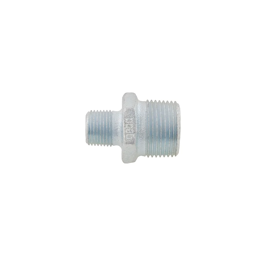 Ніпель оцинкований Gebo редукційний DN20хDN15 3/4"х1/2"