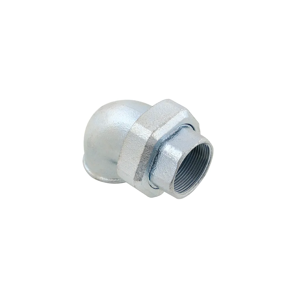 Американка оцинкована кутова Gebo ВВ DN40 1 1/2"