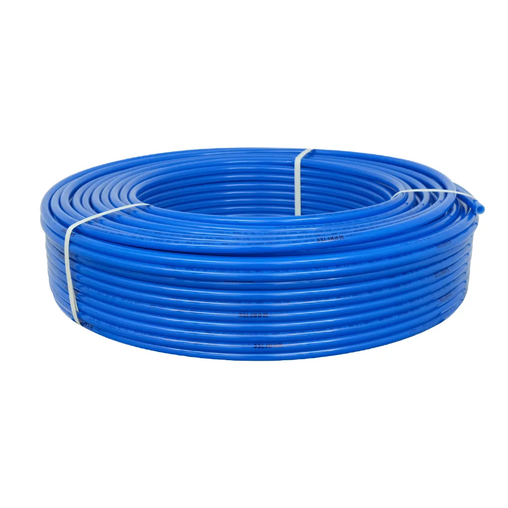 Труба для теплої підлоги Raftec PE-RT 16×2.0 BLUE EVOH (бухта 200 м) RPERT16200