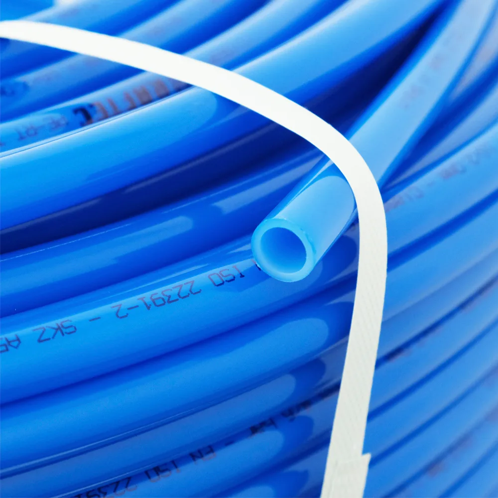 Труба для теплої підлоги Raftec PE-RT 16×2.0 BLUE EVOH (бухта 200 м) RPERT16200