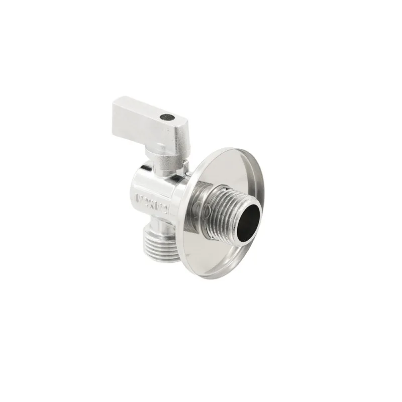 Кран кутовий кульовий Raftec 1/2" х 1/2" KDH0101