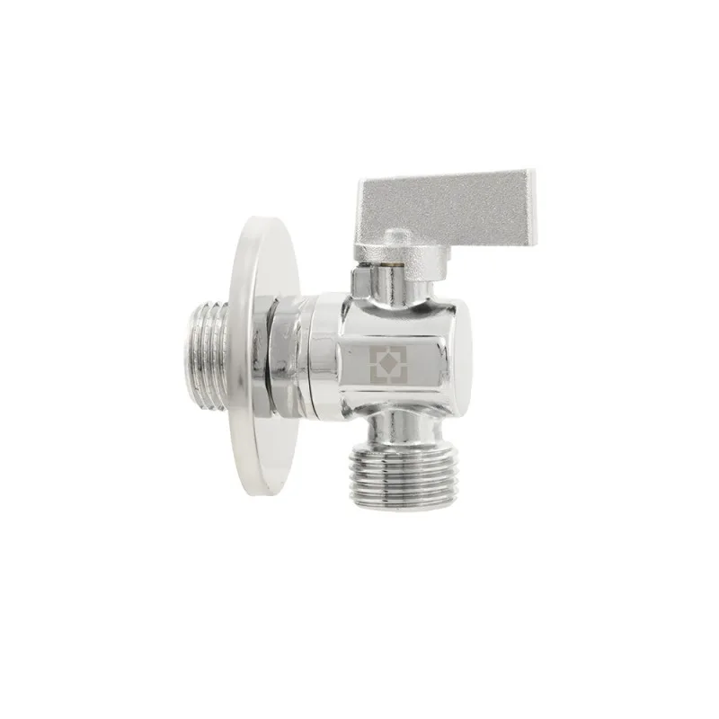 Кран кутовий кульовий Raftec 1/2" х 3/4" KDH0102